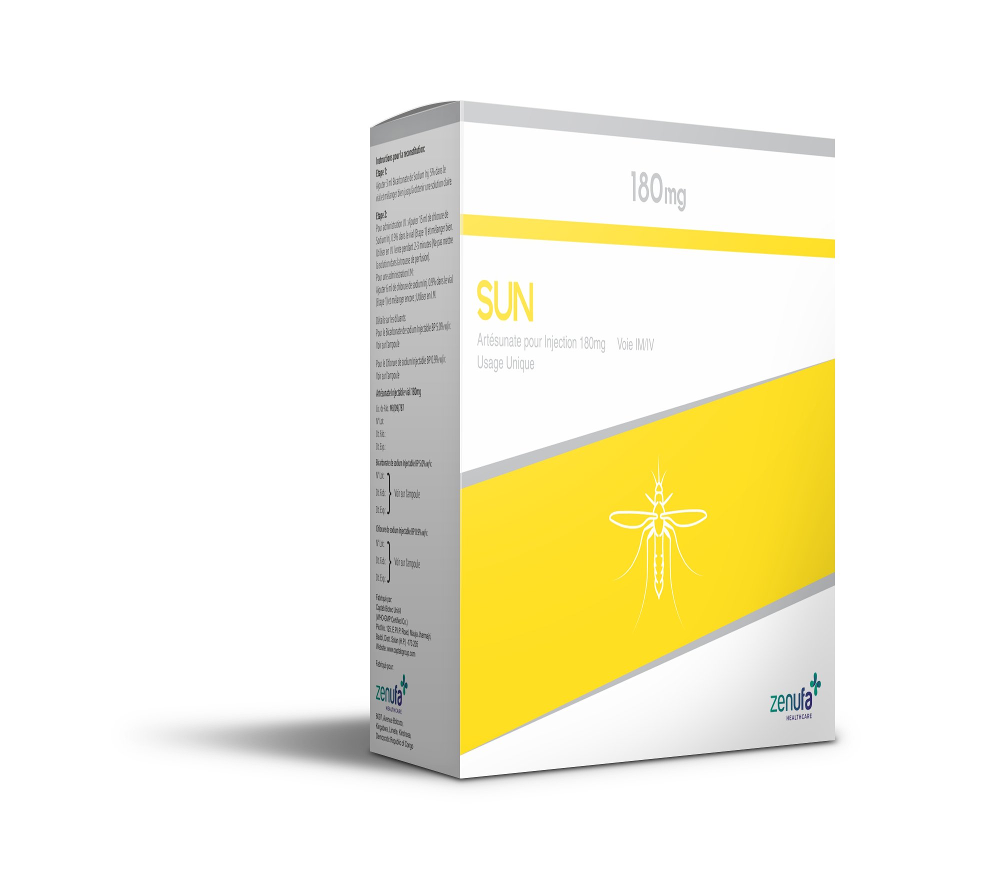 Sun 180mg Injection